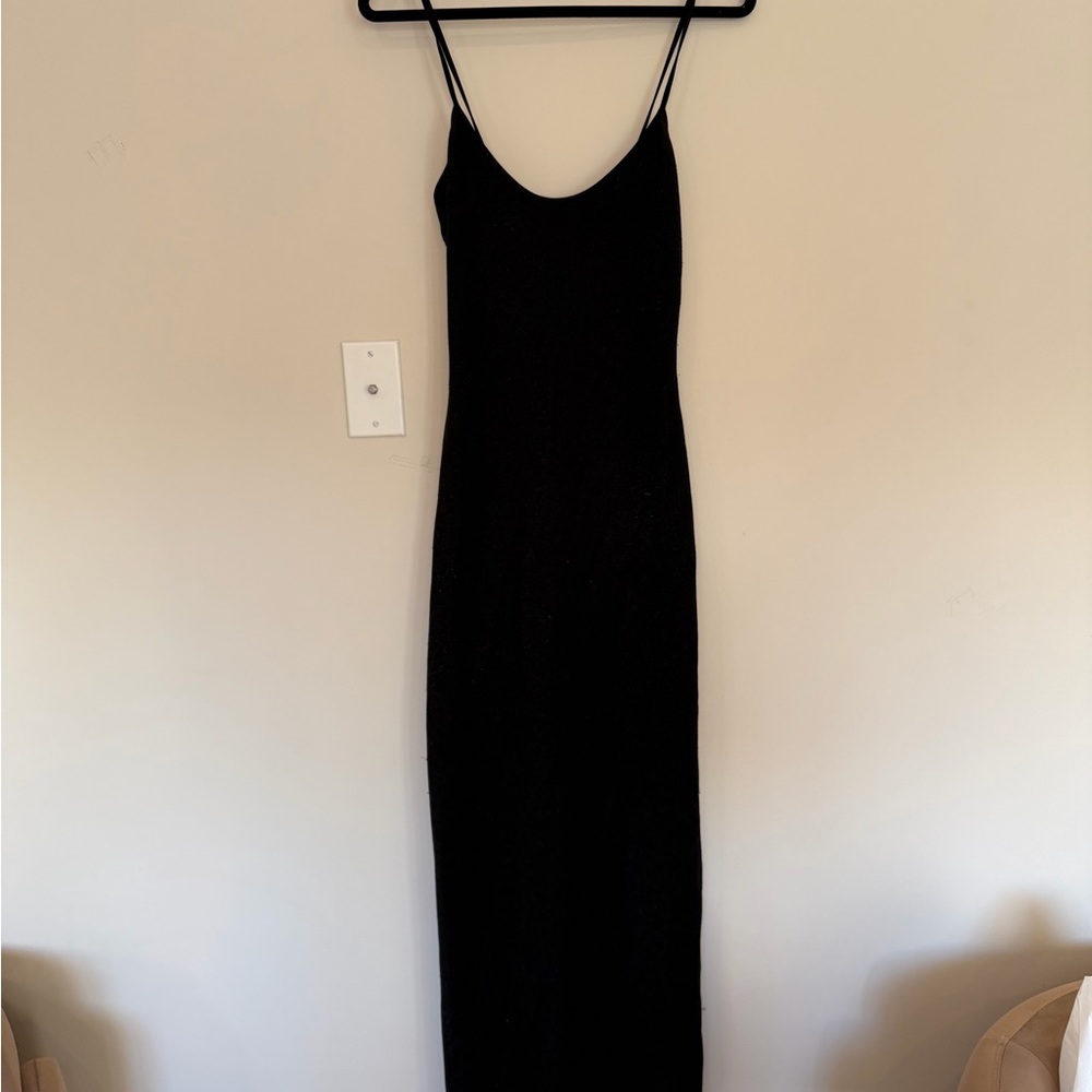HOUSE of CB sparkly black dress